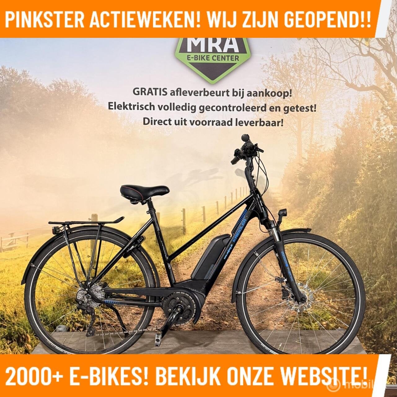Kreidler Elektrische fiets met BOSCH midden motor EBIKE!, 55 tot 59 cm, Overige merken