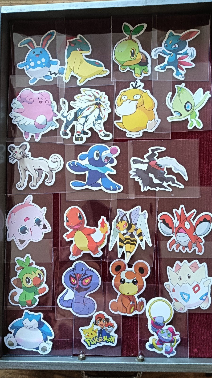 Pokemon stickers 22 verschillende  2,5€ per stuk, Ophalen of Verzenden, Nieuw
