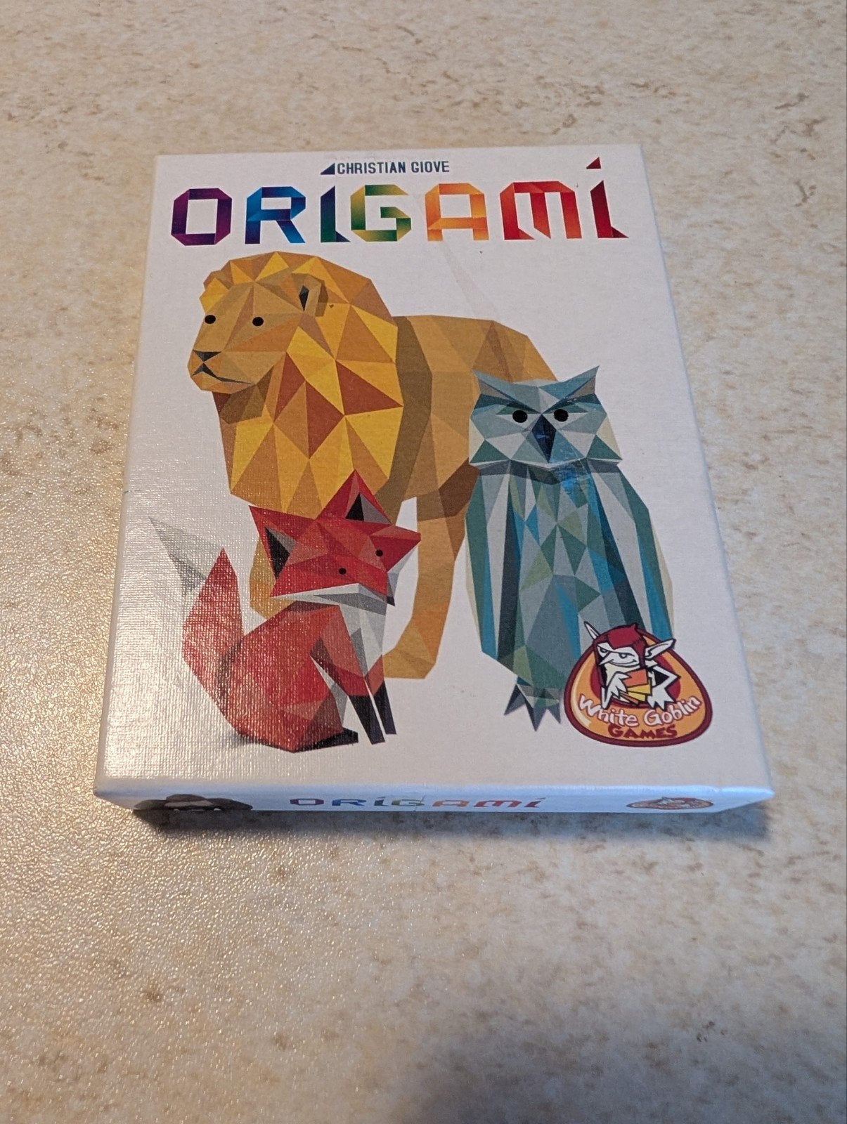 Origami Kaartspel - White Goblin Games, Een of twee spelers, Ophalen of Verzenden, Zo goed als nieuw, White Goblin Games