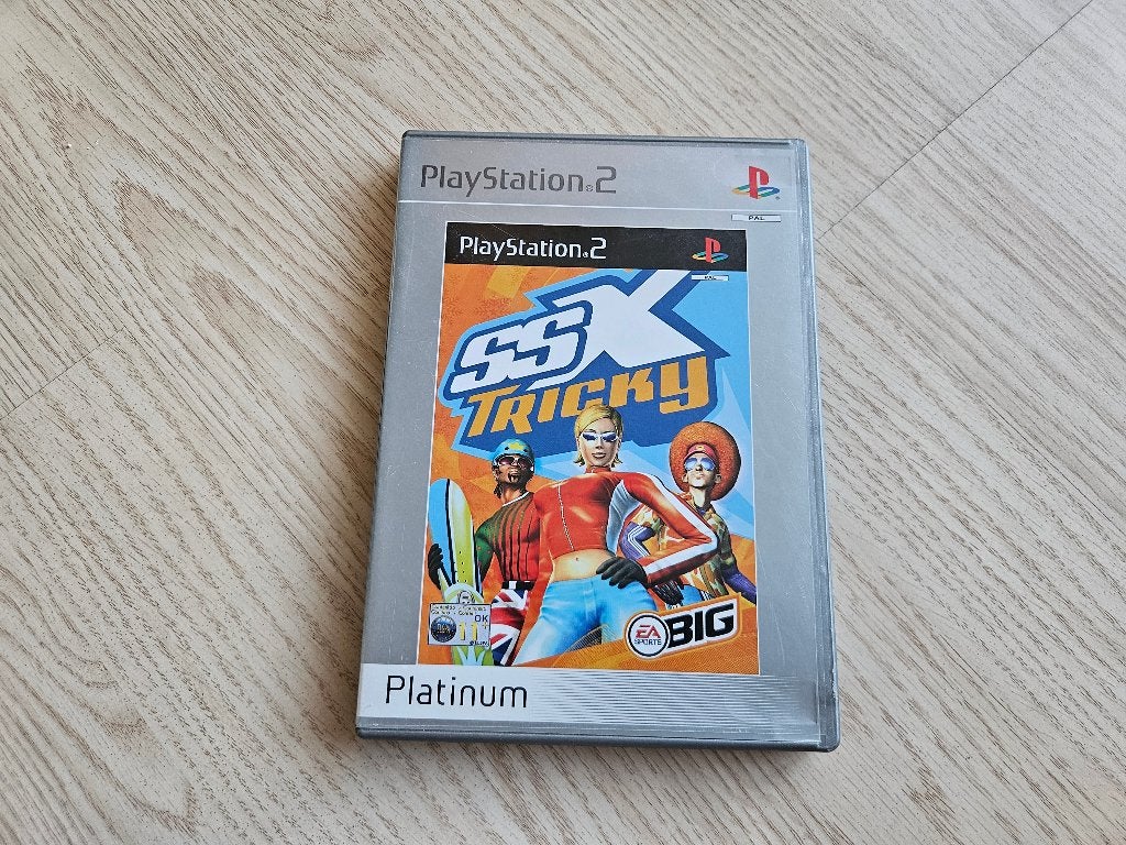 SSX Tricky - Platinum editie (CIB) PS2, Gebruikt, 1 speler, Ophalen of Verzenden, Vanaf 3 jaar