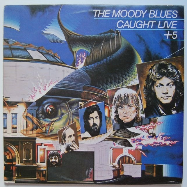 The Moody Blues - Caught Live +5, Pop, Originele persing, Ophalen of Verzenden, Zo goed als nieuw