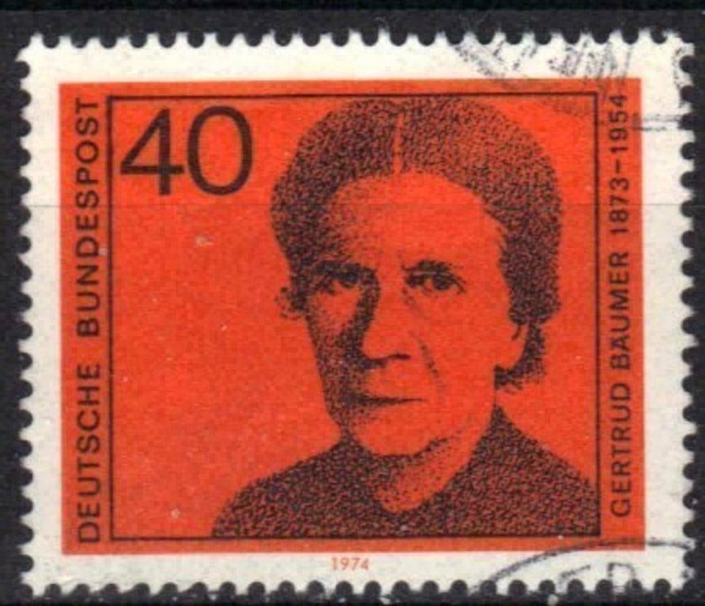 Duitsland Bundespost 1974 - Yvert 642 - Bekende vrouwen (ST), Postzegels en Munten, Postzegels | Europa | Duitsland, Gestempeld