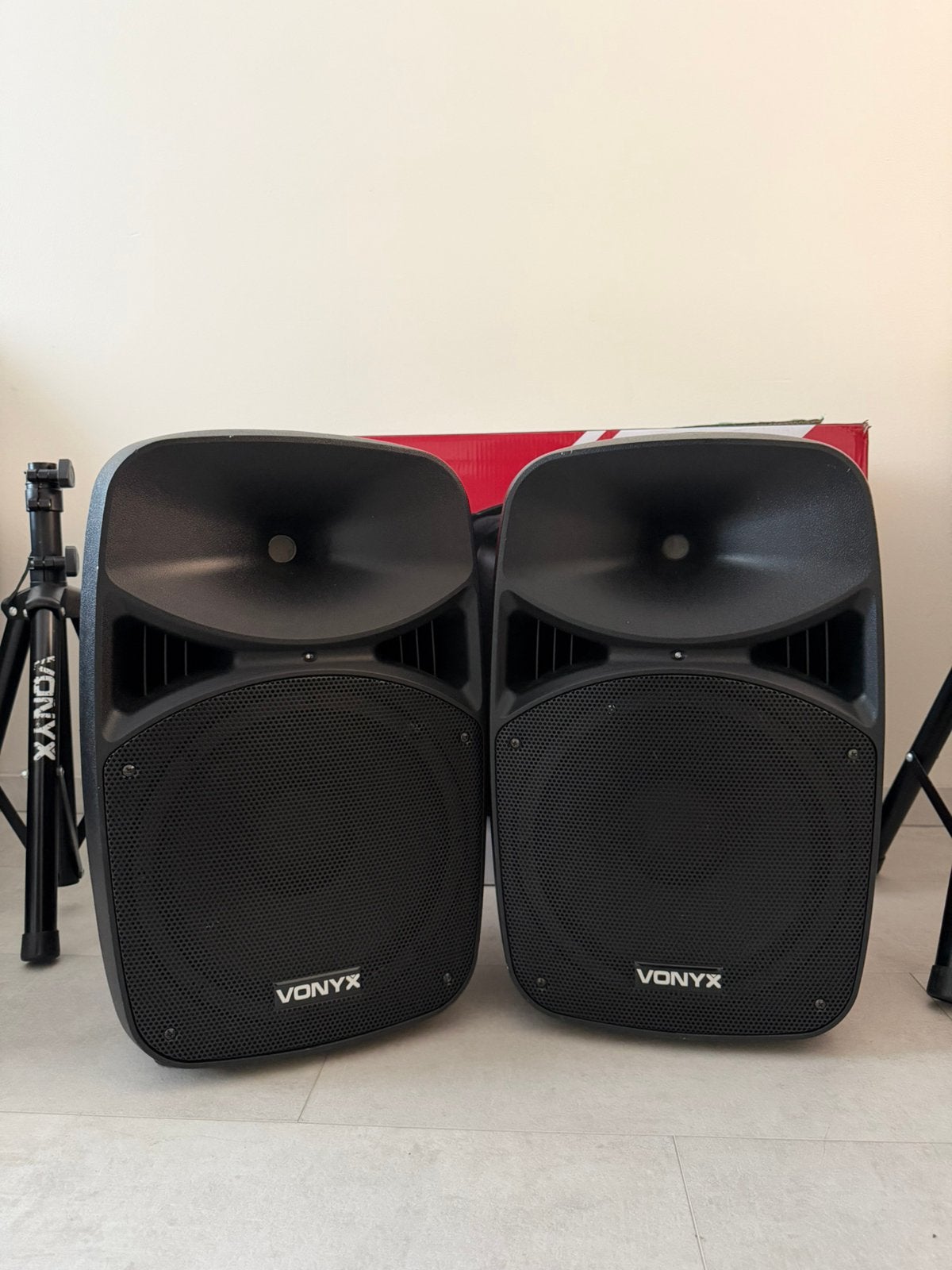 Vonyx geluidsboxen 800 W, Audio, Tv en Foto, Luidsprekers, Ophalen, Zo goed als nieuw, Overige merken