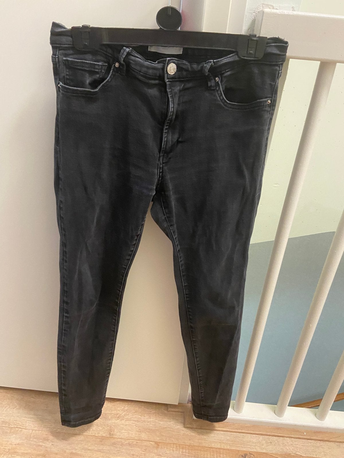 Mango jeans broek maat 42, Ophalen of Verzenden, Zo goed als nieuw, Blauw, W30 - W32 (confectie 38/40)