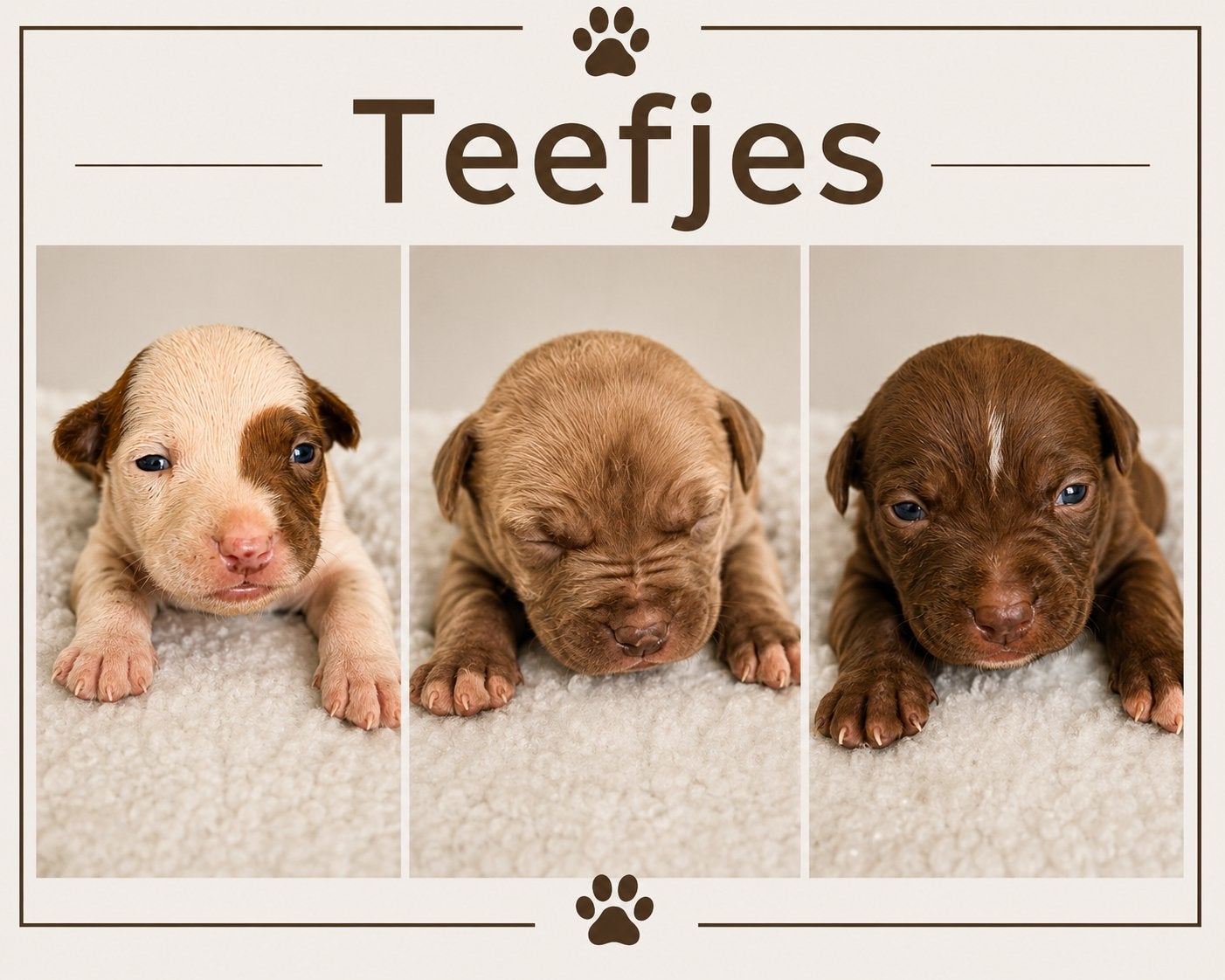 Pitbull puppy’s, Overige rassen, Meerdere, Meerdere dieren, Nederland