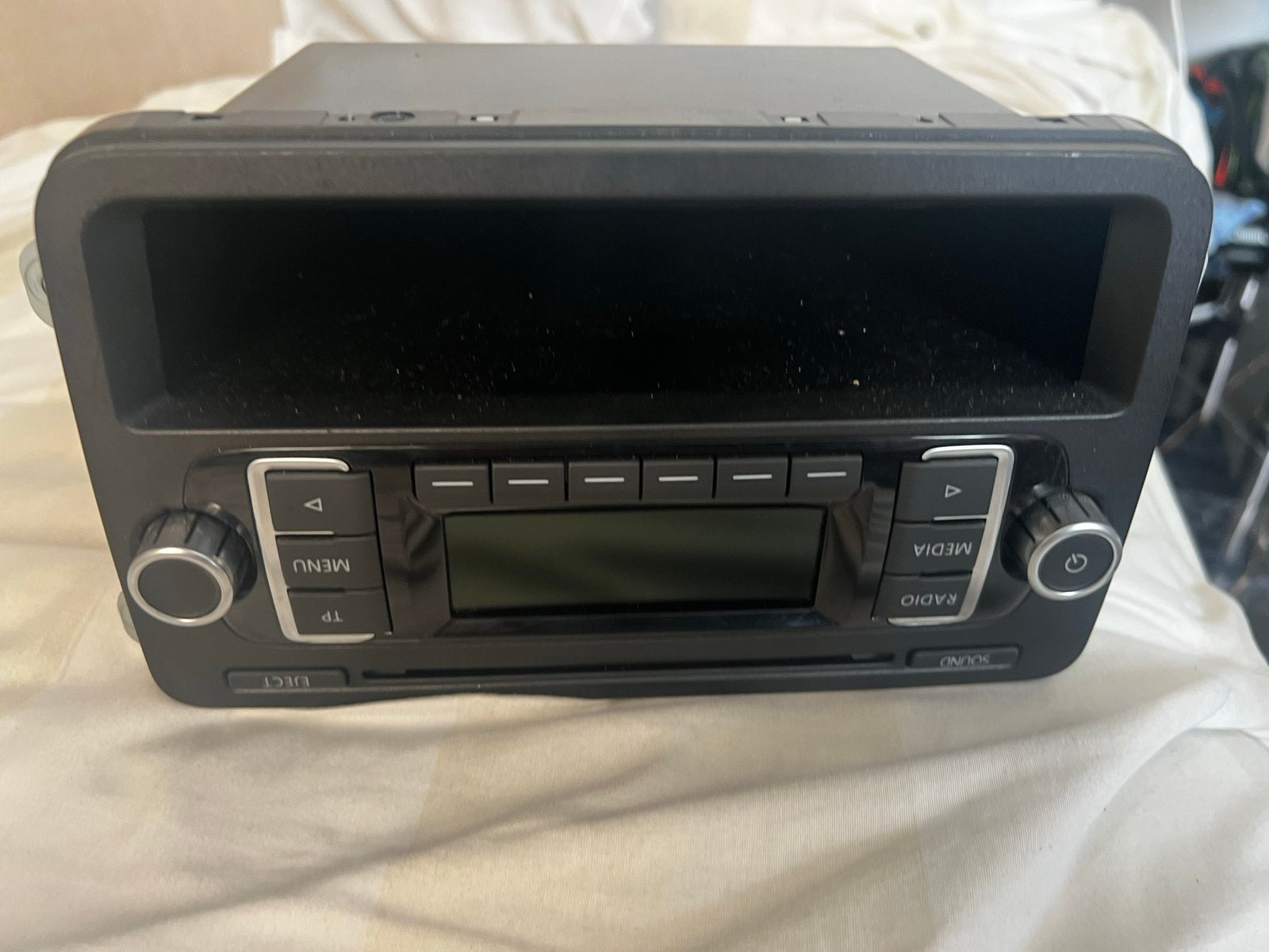 Volkswagen RCD210 MP3 autoradio (Panasonic, 2011), Ophalen of Verzenden, Gebruikt