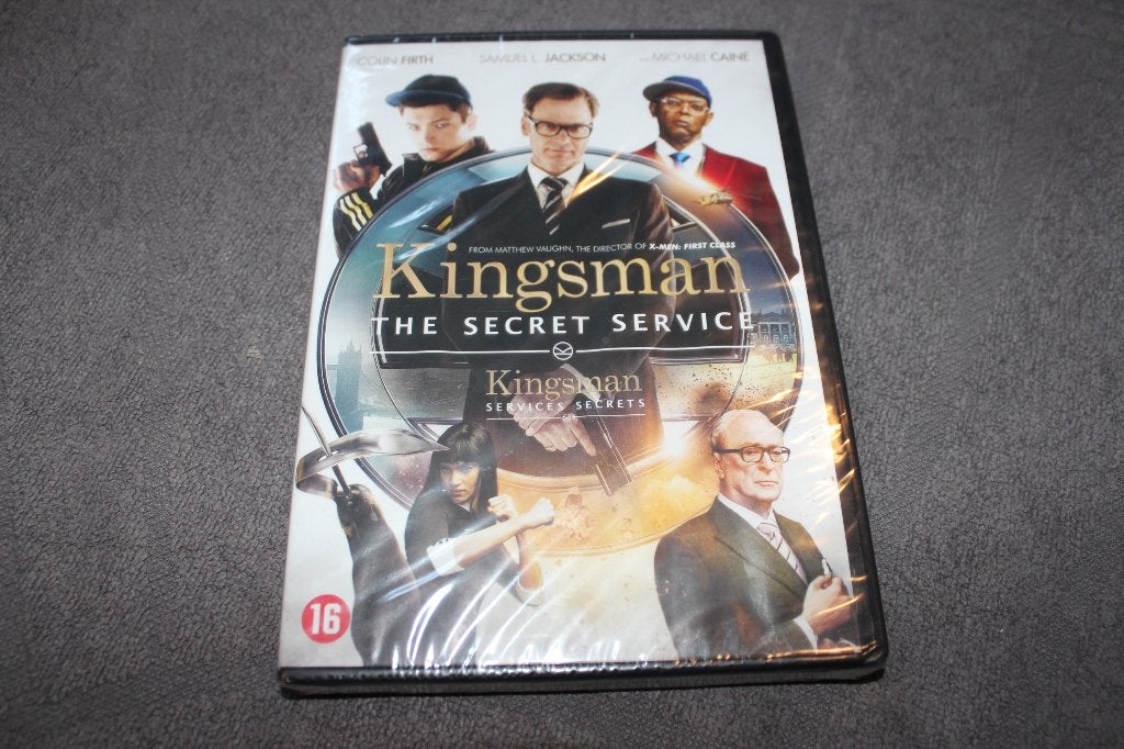 DVD Kingsman The Secret Service, Vanaf 16 jaar, Ophalen of Verzenden, Nieuw in verpakking, Actiekomedie