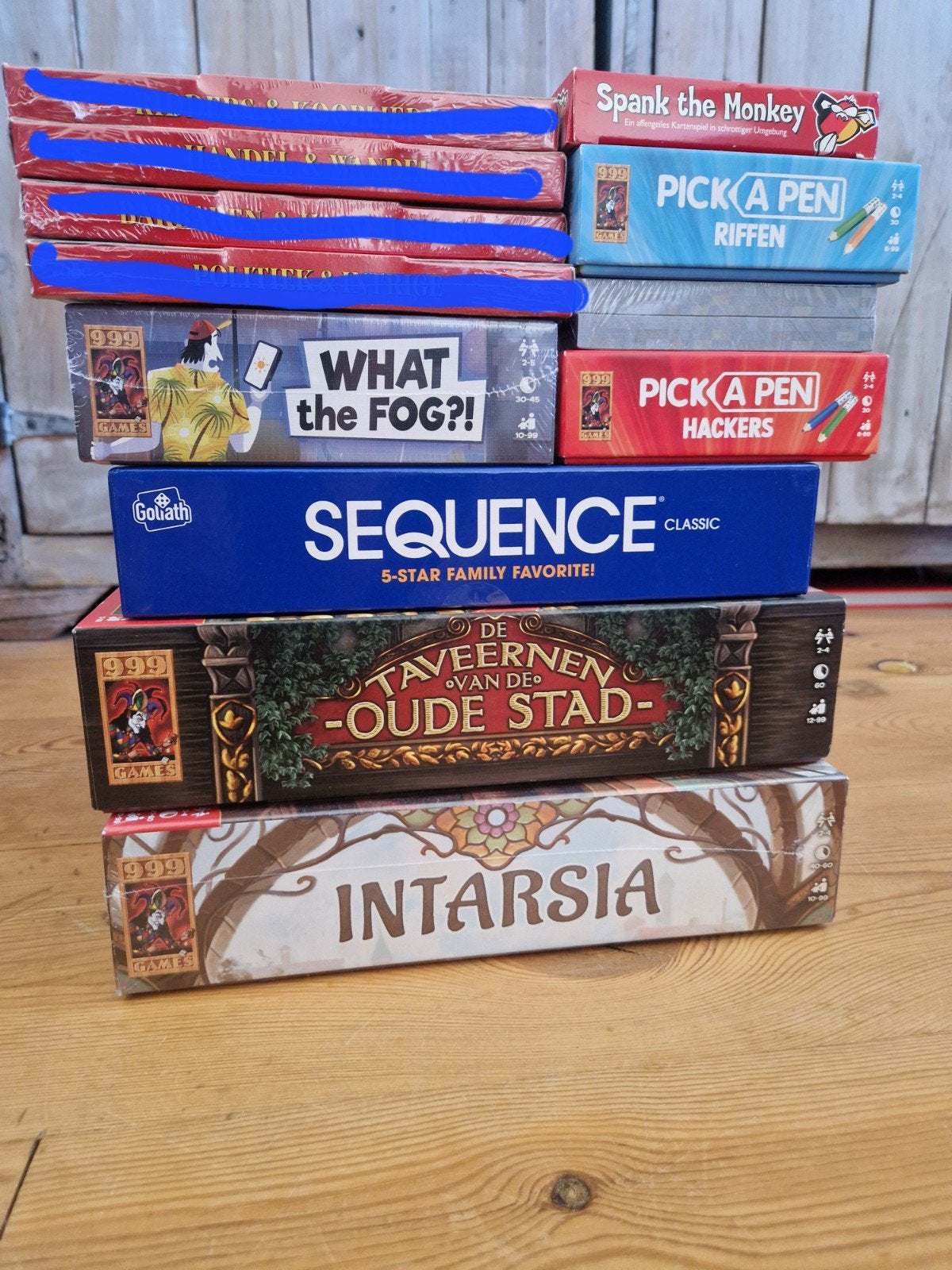 Bordspellen, Nieuw (in plastic) oa Kolonisten kaartspel, Vijf spelers of meer, Ophalen of Verzenden, Nieuw, 999 games
