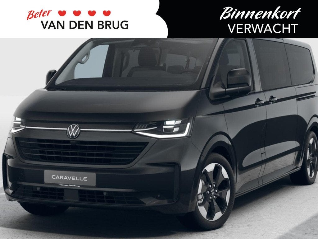 Volkswagen e-Transporter Caravelle L2H1 Style 70 kWh Trekhaa, Auto's, Volkswagen, Automaat, Achterwielaandrijving, Overige carrosserieën