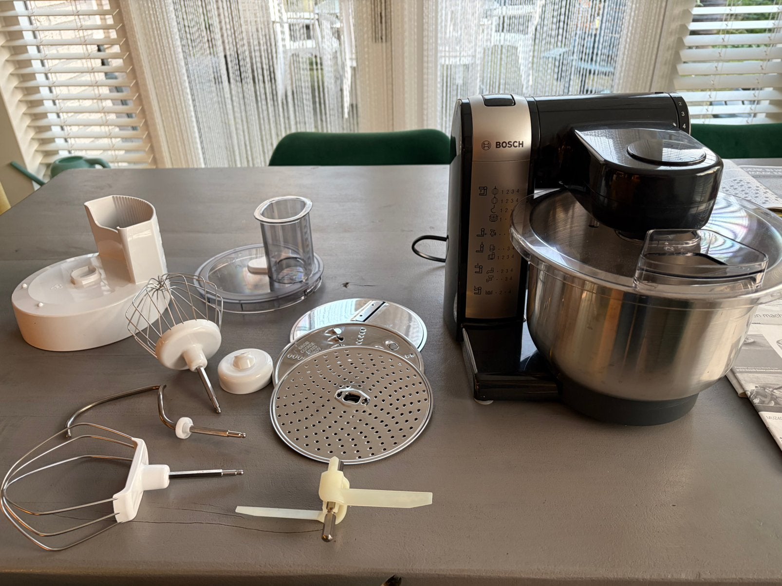 Keukenmachine Bosch, Ophalen, Zo goed als nieuw, 3 snelheden of meer