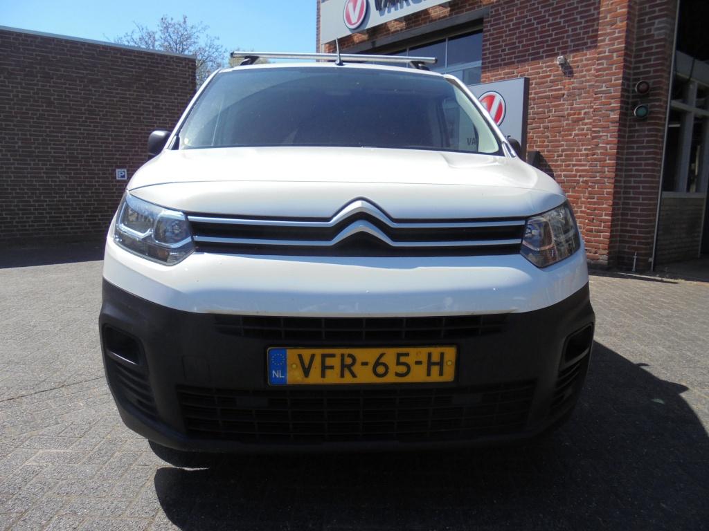 Citroën Berlingo 1.5 BlueHDI Control||Trekhaak||Airco||Crui, Auto's, Gebruikt, 4 cilinders, Citroën, Wit
