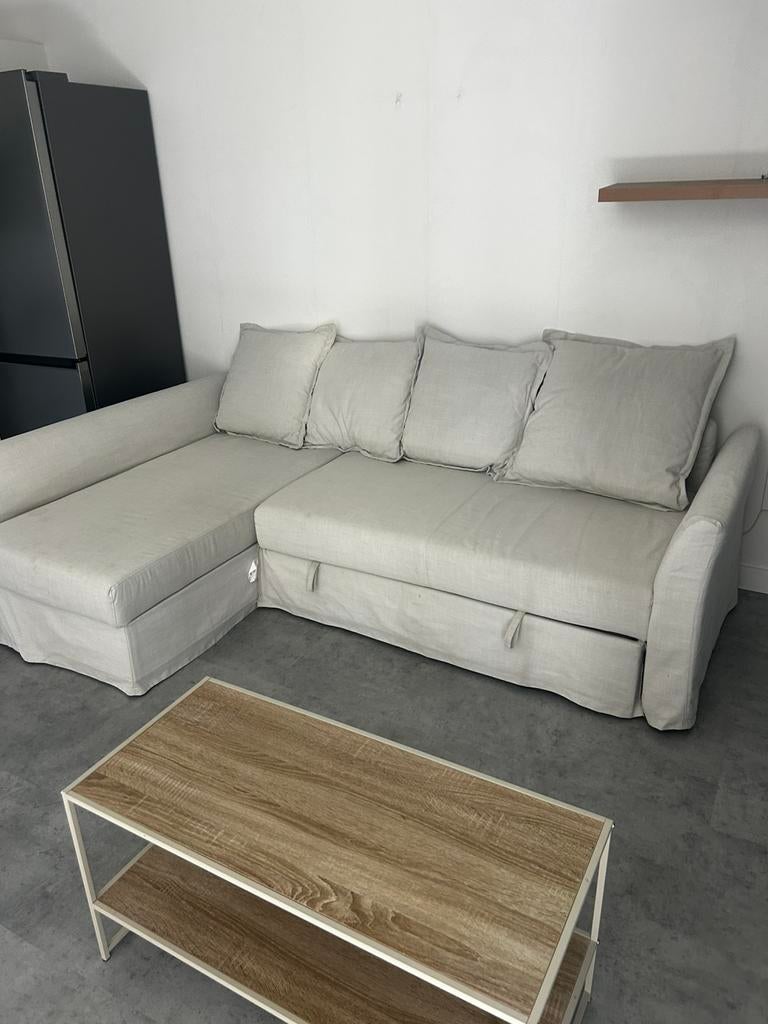In zeer goede staat Ikea slaapbank Holsmund, Ophalen of Verzenden, Zo goed als nieuw, Tweepersoons, 140 cm