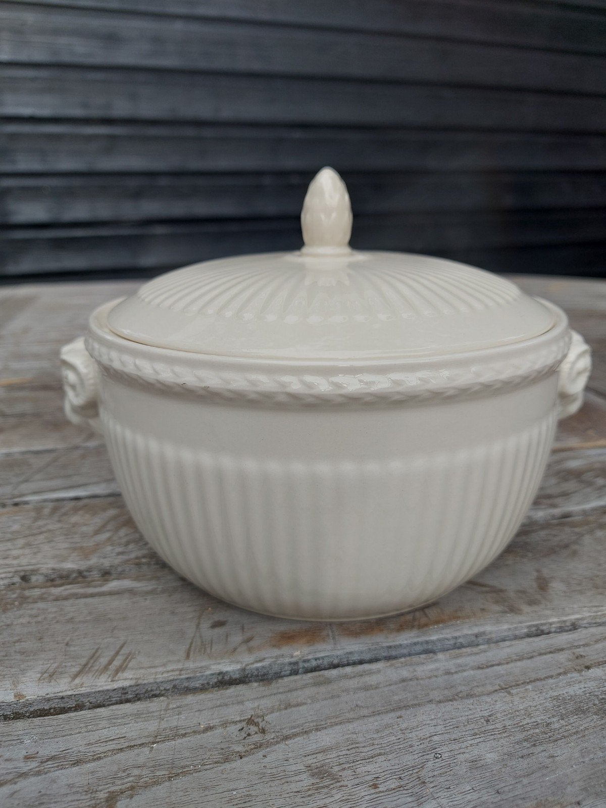 Wedgwood Edme Cookware dekschaal / terrine, Gebruikt, Klassiek, Ophalen of Verzenden, Schaal of Schalen