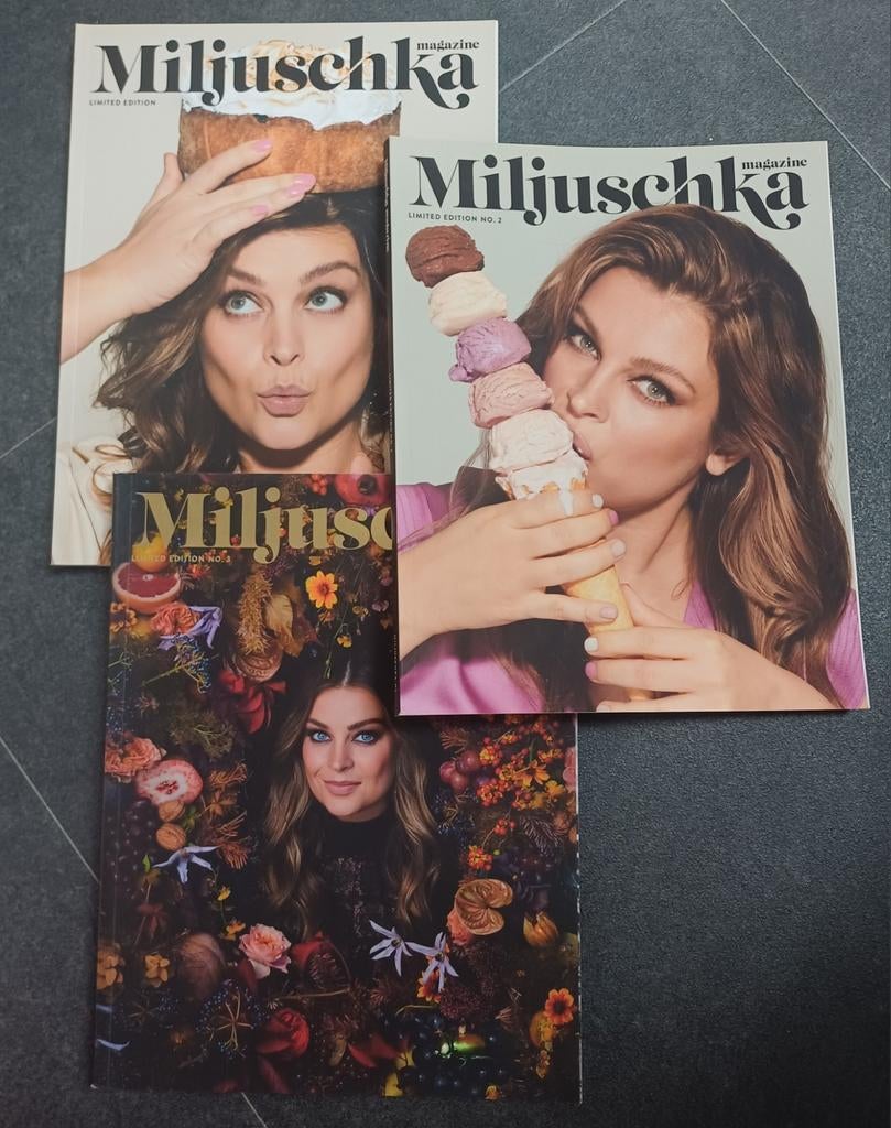 Miljuschka Magazine Jaargang 1 - €15, Ophalen of Verzenden