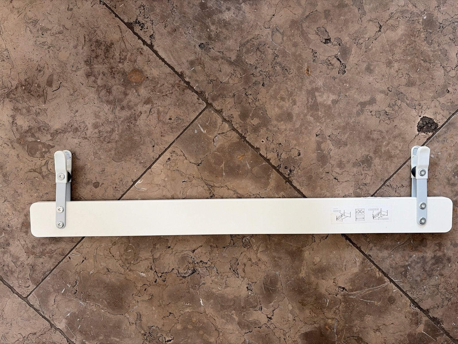 IKEA Vikare bedhekje - Wit, zo goed als nieuw, Ophalen of Verzenden, Zo goed als nieuw