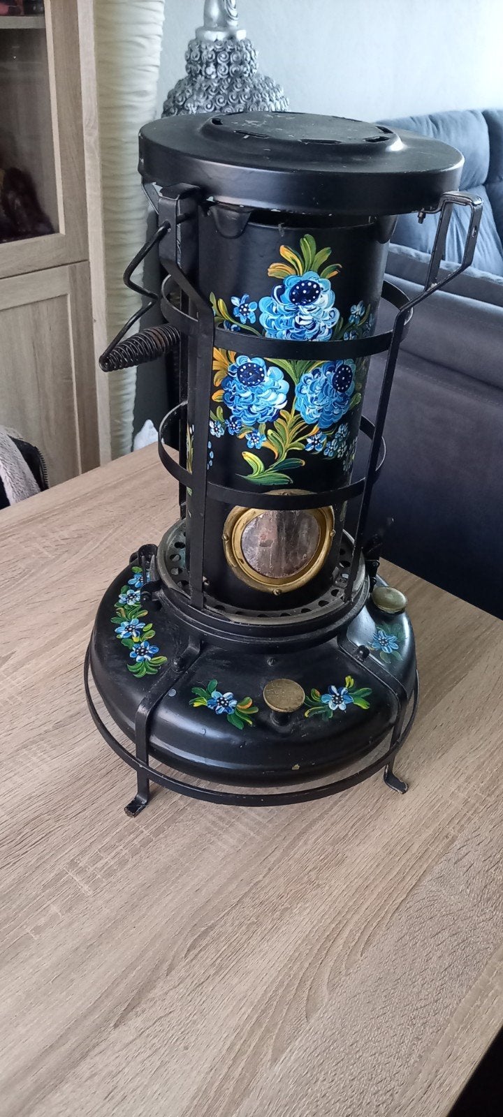 oude kachel, Ophalen, Gebruikt, Hout, Houtkachel