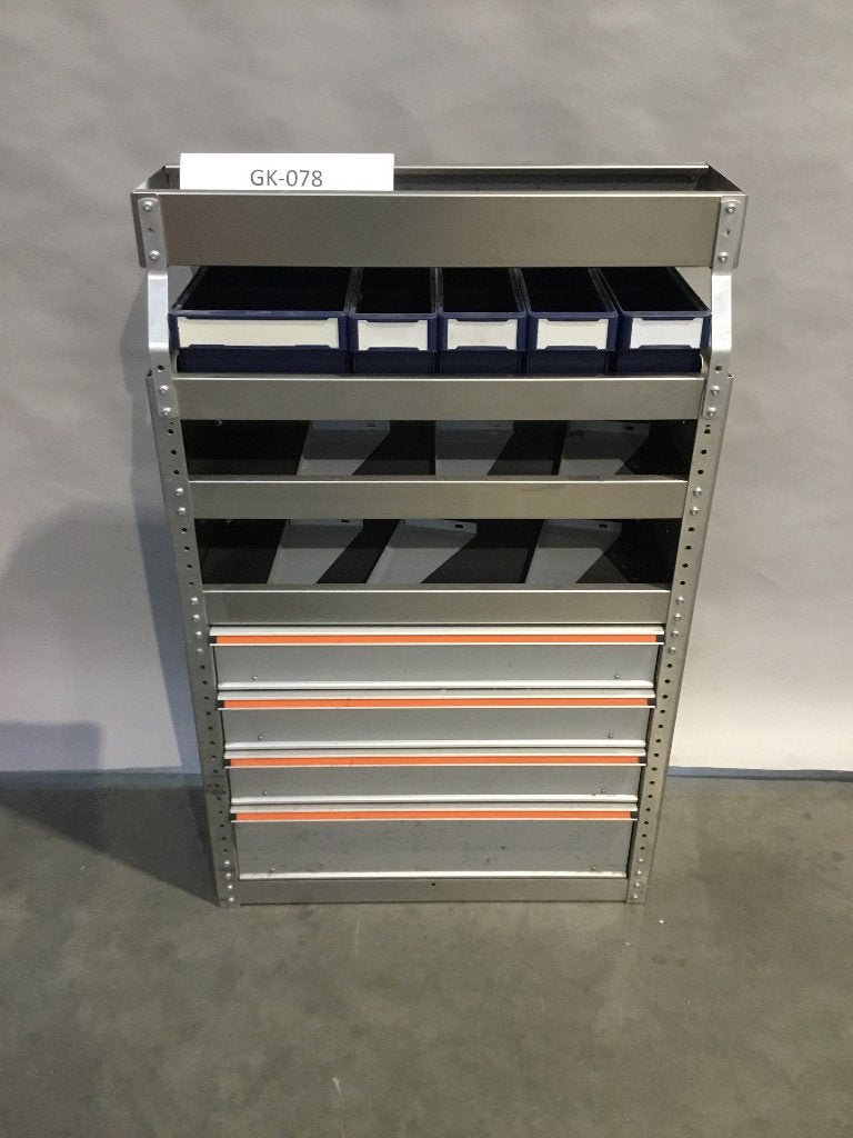 Aluminium Finnerup bedrijfswagen inrichting GK-078, Ophalen of Verzenden