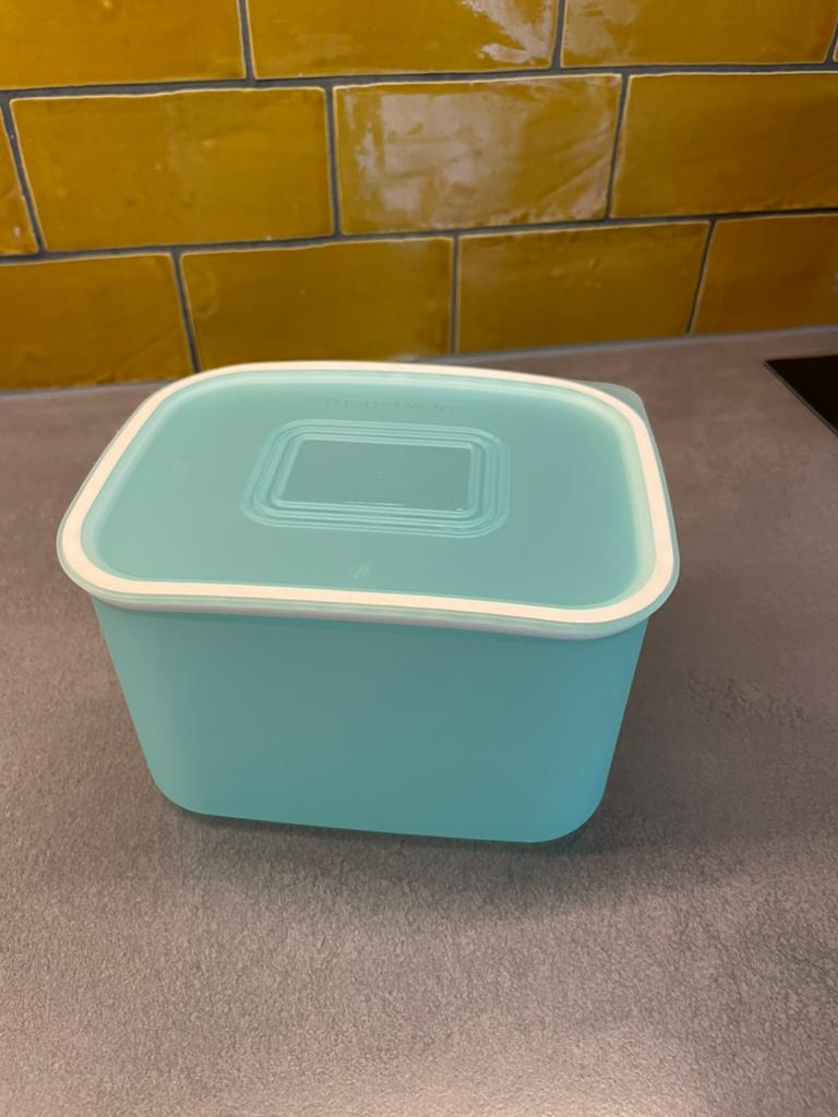Tupperware bewaardoos, Ophalen of Verzenden, Zo goed als nieuw, Blauw, Bak of Kom
