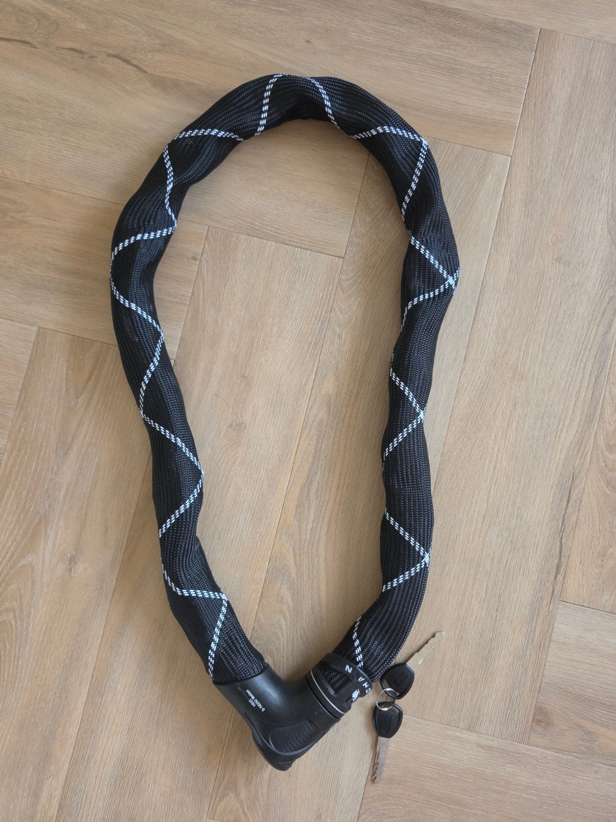 ABUS Iven 8210 Kettingslot - 110 cm - ANWB Testwinnaar, Ophalen of Verzenden, Zo goed als nieuw, Kettingslot