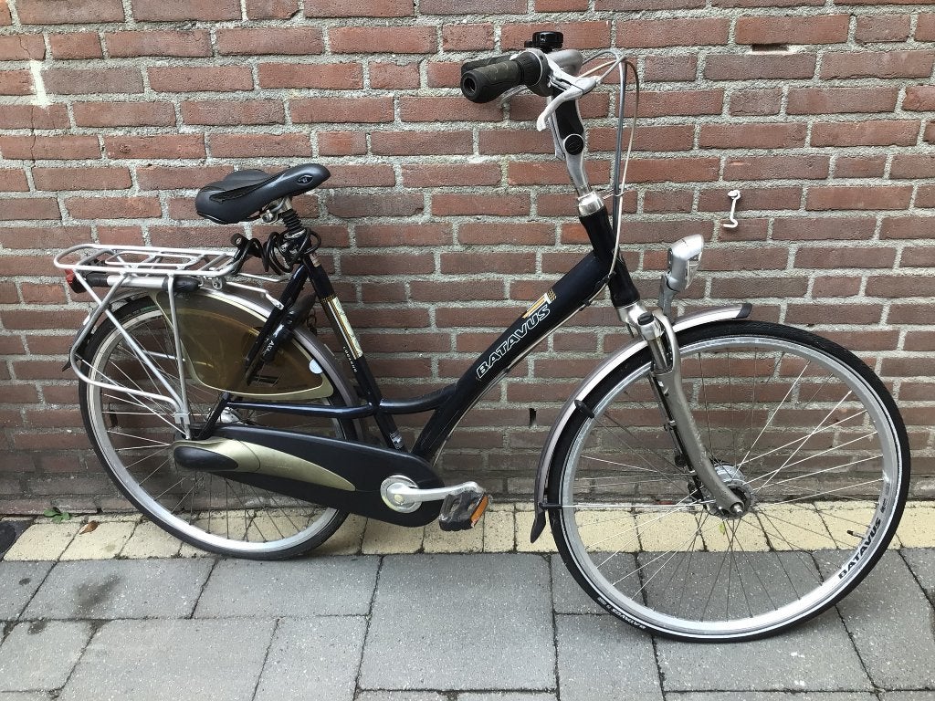 Batavus en Gazelle Damesfiets en Cannondale moutainbike, Fietsen en Brommers, 51 tot 55 cm, Ophalen, Velgrem, Jaren '60 of nieuwer