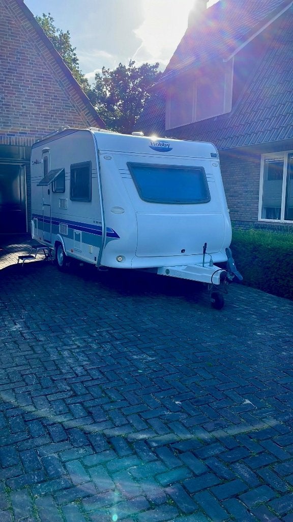 Hobby 400 SF De Luxe Easy 2005, Hobby, Dwarsbed, Treinzit, Particulier