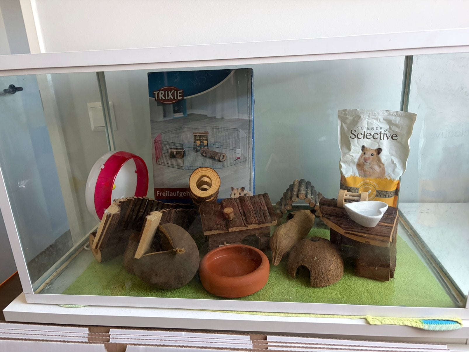 Hamsterhok, Gebruikt, Muis, Hok, 75 tot 110 cm