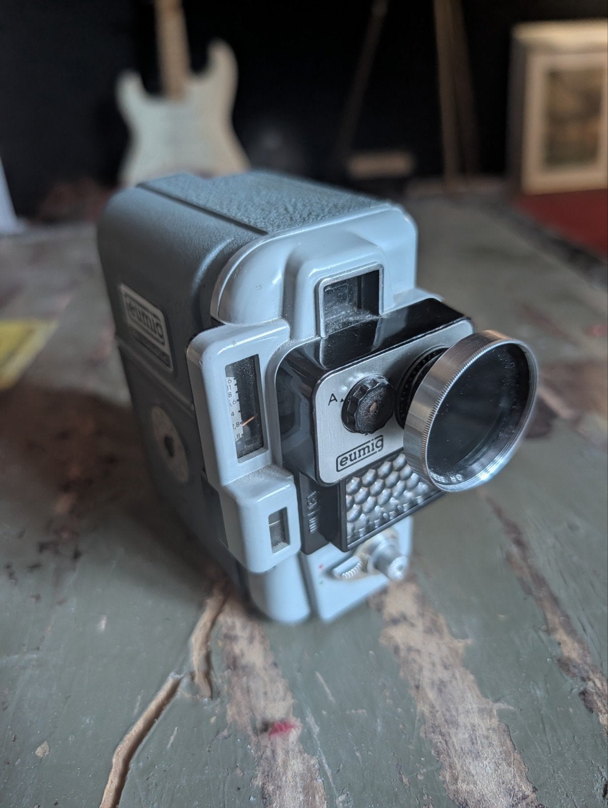 Vintage Eumig Servomatic 8mm filmcamera - Made in Austria, Ophalen of Verzenden, 8mm, Camera
