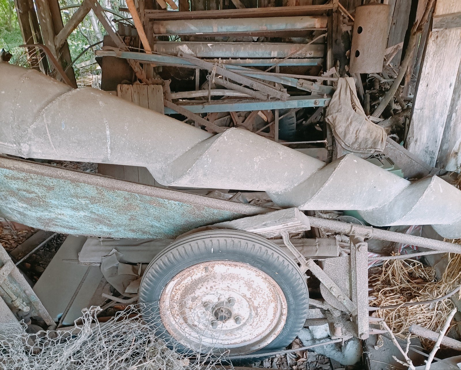 Massey Harris zelfbinder/korenbinder - Opknapper, Ophalen of Verzenden, Gebruikt