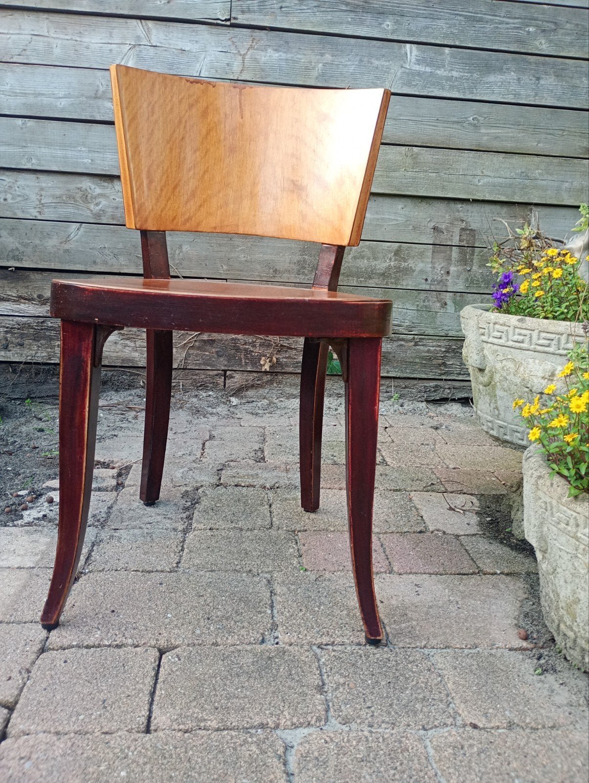 Thonet Model F 5 Stoel - Gelakt, Ophalen of Verzenden