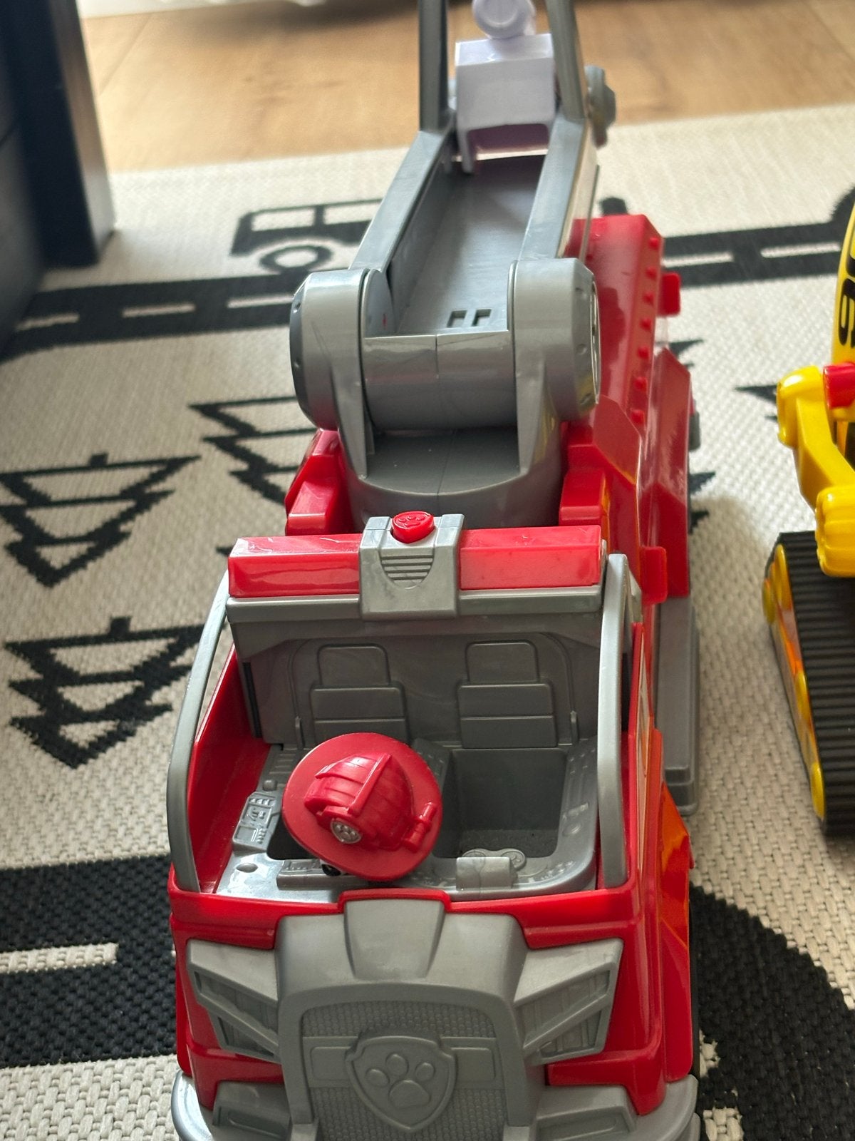 Paw Patrol Brandweerwagen met Marshall, Ophalen of Verzenden, Gebruikt