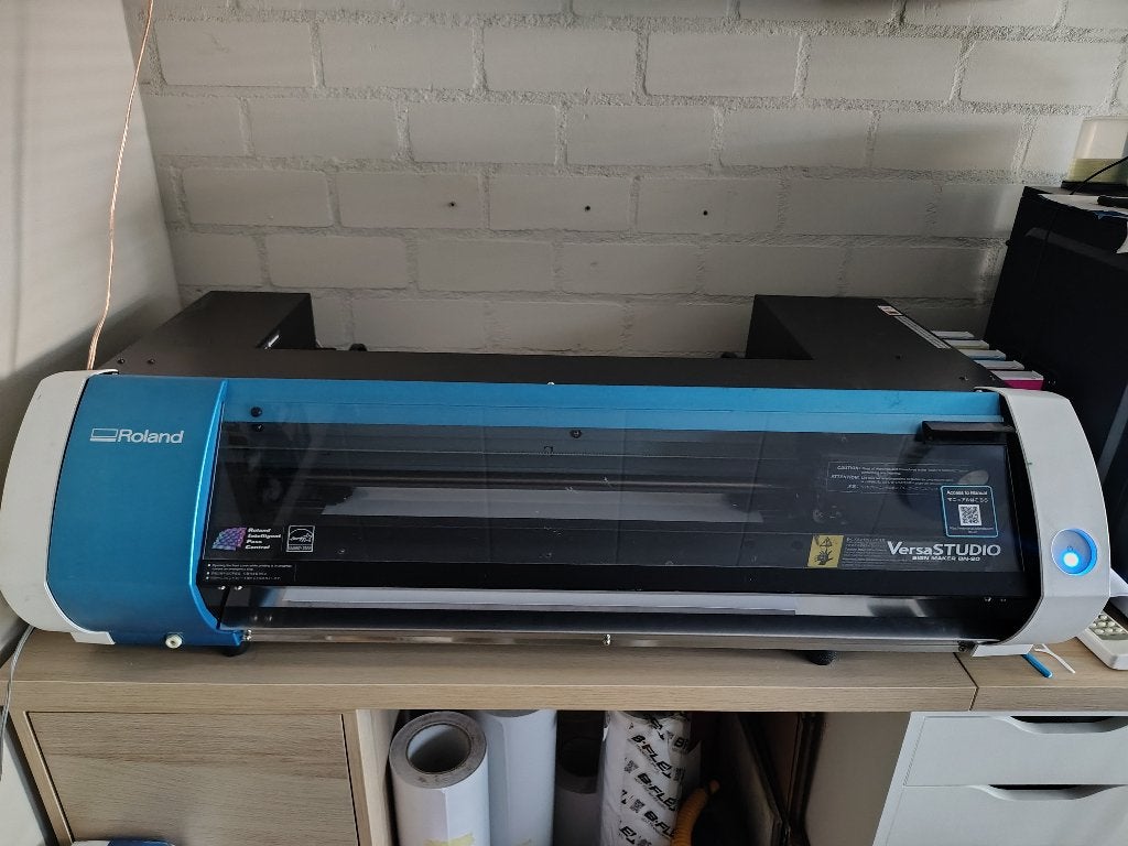 Roland BN-20 Printer/Snijplotter 100% Nozzle Check, Computers en Software, Printers, Ophalen, Inkjetprinter, Kleur printen, Zo goed als nieuw