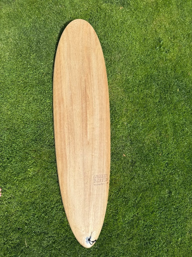 Firewire Greedy Beaver 6'8 Timbertech, Watersport en Boten, Ophalen, Zo goed als nieuw, Shortboard, Met vinnen