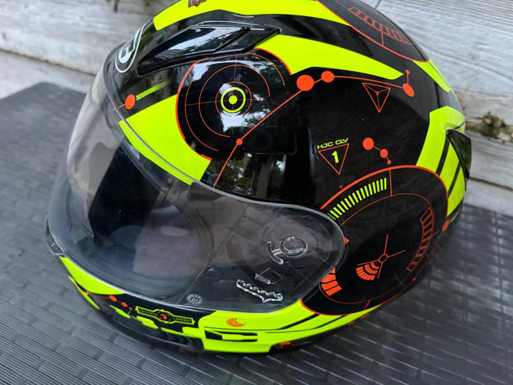 HJC Motorhelm - Nieuwstaat - Maat XS (53), XS, HJC, Ophalen of Verzenden, Integraalhelm