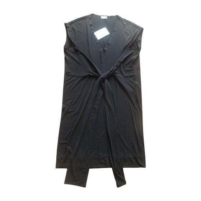 Prachtige jurk by Malene Birger. Maat L. Nieuw.Met kaartjes., Verzenden, Zwart, Nieuw, Onder de knie