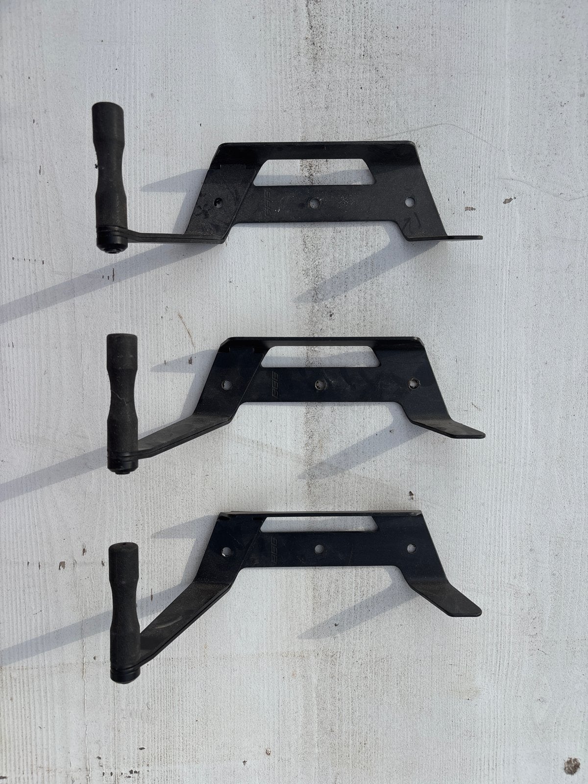3x Fietsbeugels voor fietsenstalling of muurbevestiging, Ophalen of Verzenden, Gebruikt