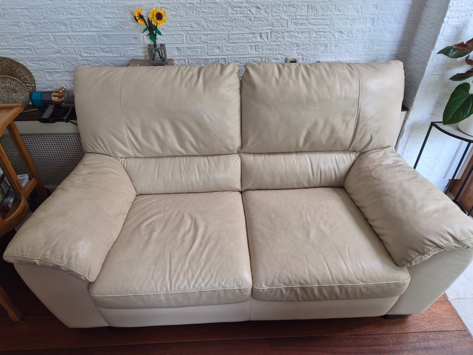 2 persoonbank natuzzi, Ophalen, 75 tot 100 cm