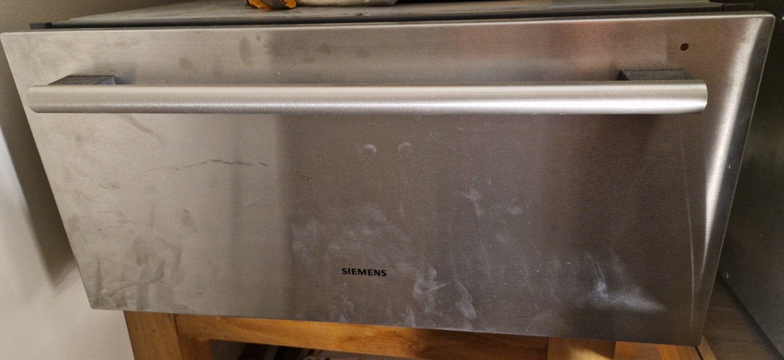 Siemens Warmhoudlade - deurtje defect, Witgoed en Apparatuur, Ophalen, Niet werkend, Inbouw, Siemens