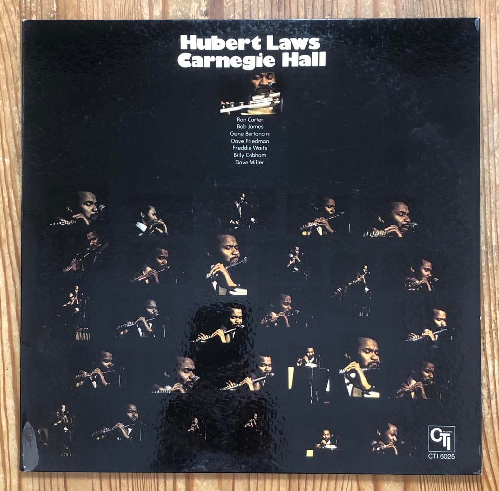 Hubert Laws - Carnegie Hall (CTI Records), 1960 tot 1980, Ophalen of Verzenden, Zo goed als nieuw, 12 inch