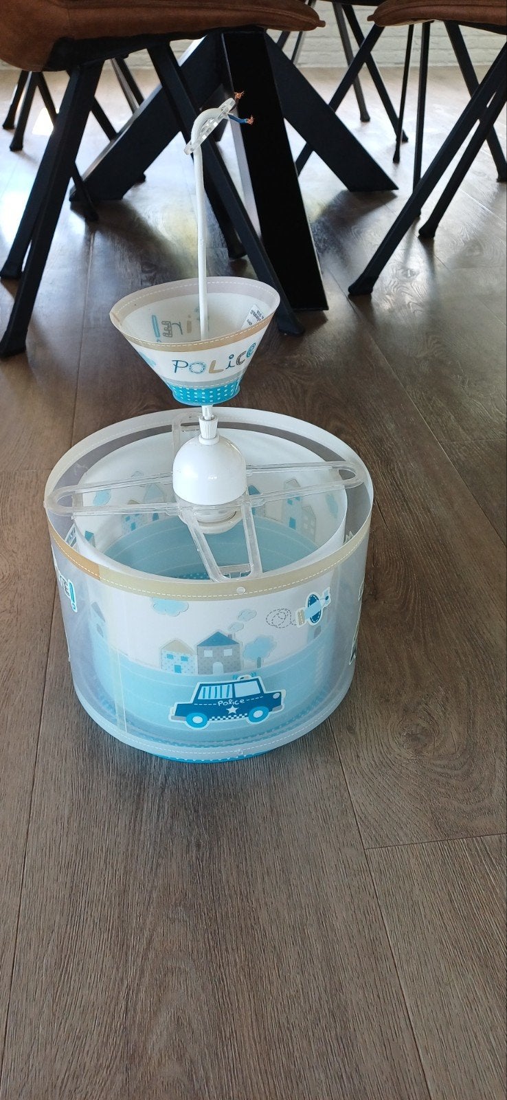 hanglamp politie brandweer kinderkamer, Ophalen of Verzenden, Gebruikt