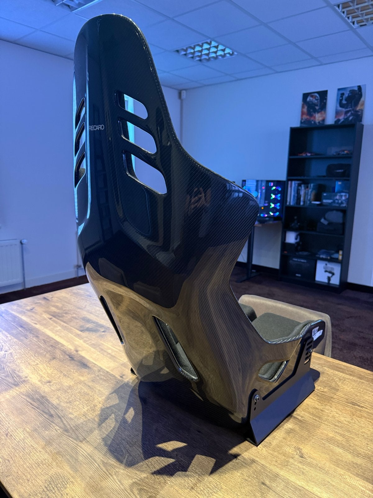 Recaro Podium CF Carbon Kuipstoel FIA Goedgekeurd, Ophalen, Zo goed als nieuw