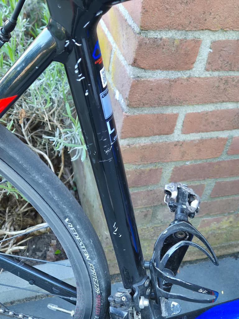 Giant Contend SL 1 maat L met 11-34 bergcassette en extra's, Fietsen en Brommers, Fietsen | Racefietsen, Ophalen, 28 inch, Gebruikt