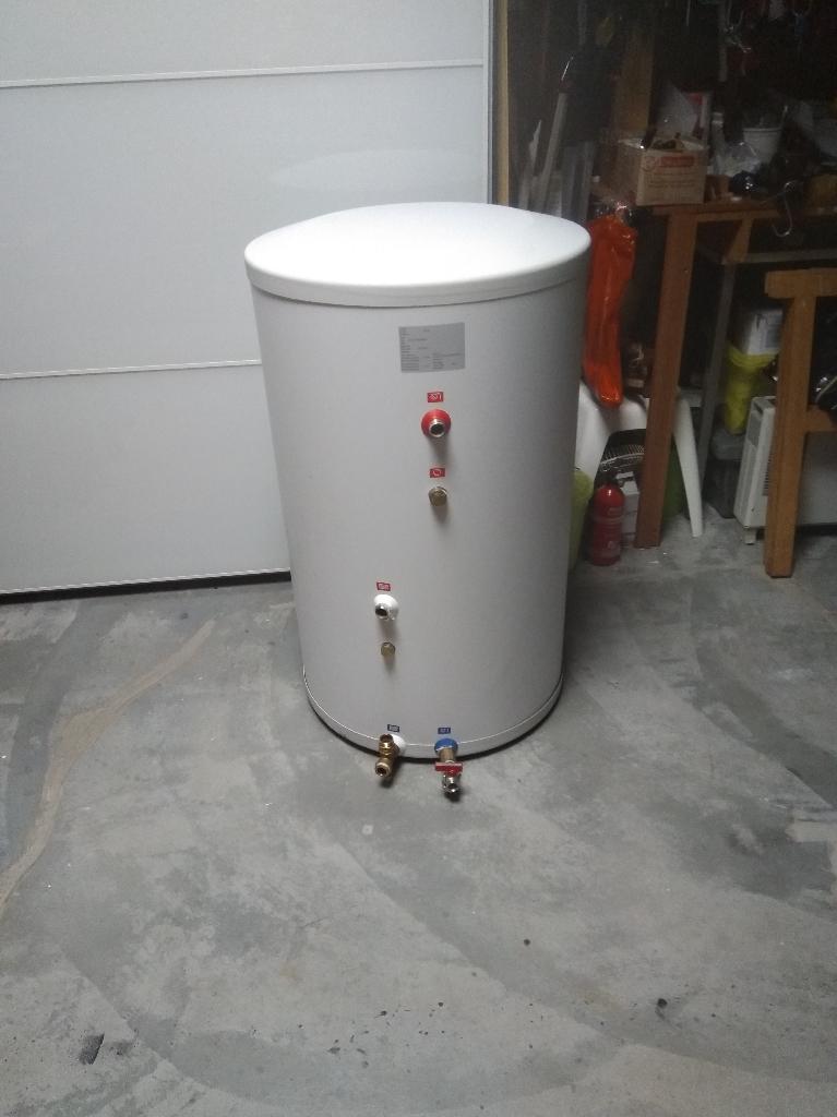 Buffervat/boiler DJG, Doe-het-zelf en Verbouw, Geisers en Boilers, Ophalen, 100 liter of meer, Boiler, Zo goed als nieuw