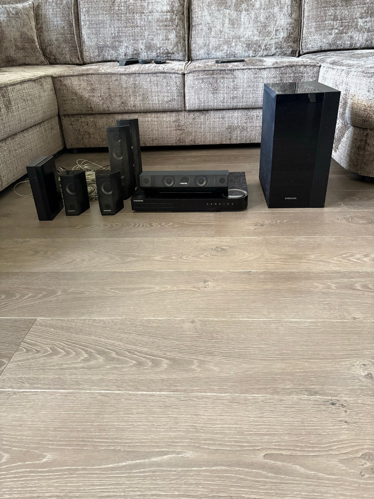 Samsung Home Cinema Set met Blu-ray speler en 5.1 geluid, Overige merken, Gebruikt, Blu-ray-speler, Ophalen of Verzenden