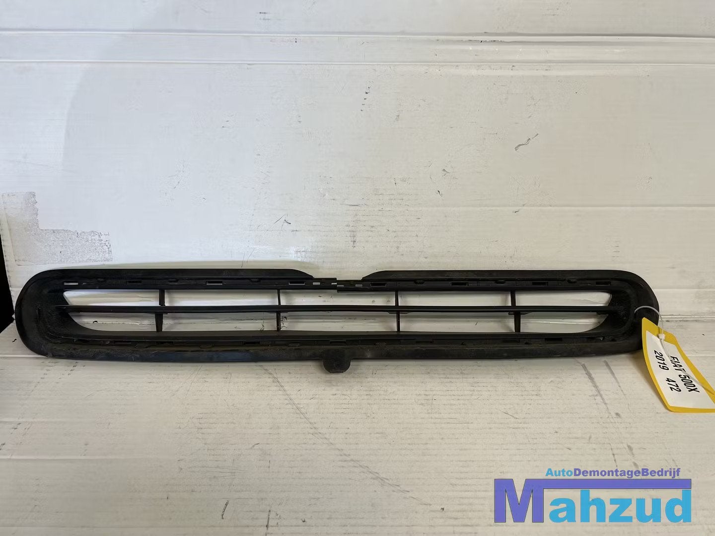 FIAT 500X grille voorbumper bumper 2014+, Gebruikt, Voor, Stellantis Europe S.p.A., Ophalen of Verzenden