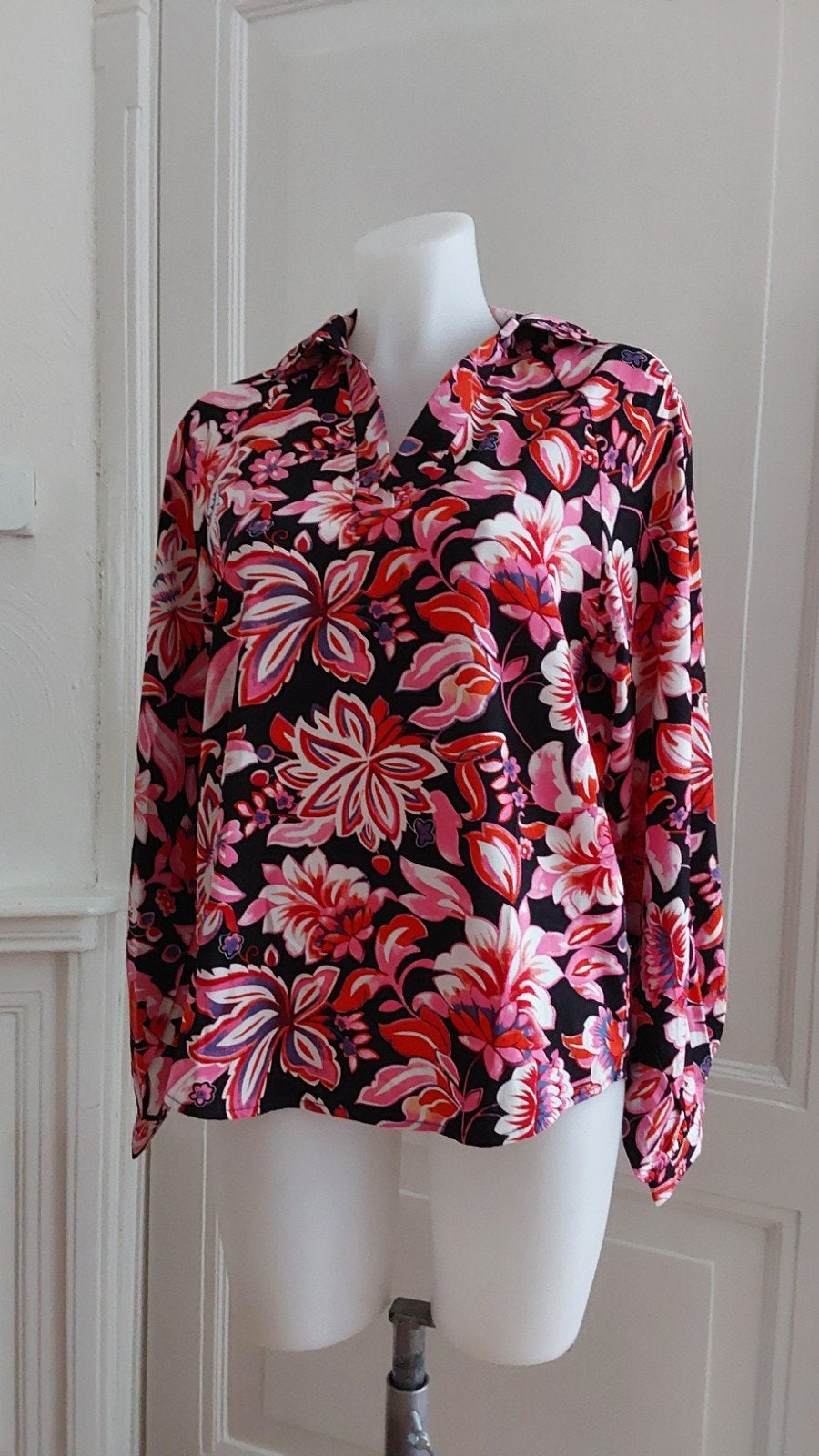 Leuke Ivivi blouse maat M, Kleding | Dames, Maat 38/40 (M), Meerkleurig, ., Ophalen of Verzenden