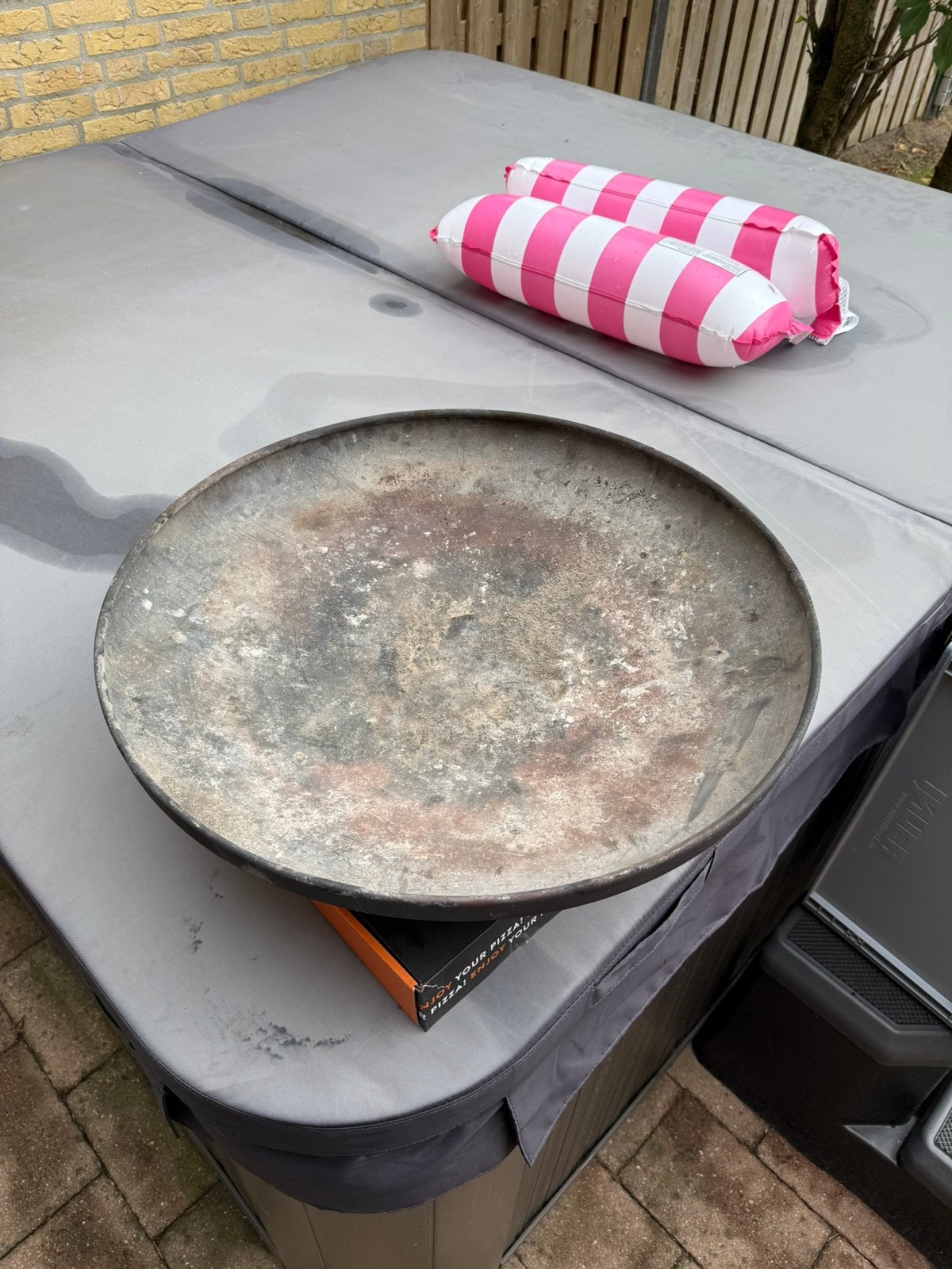 Vuurschaal 59 cm diameter, Ophalen, Gebruikt