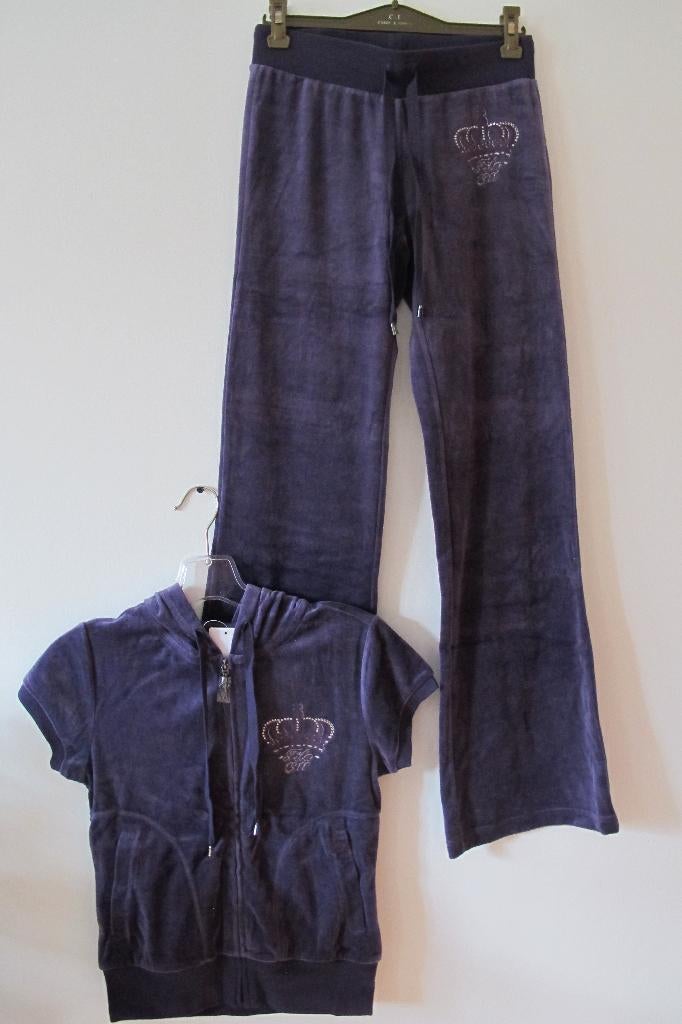 Purple velour tracksuit (Fila), Paars, Nieuw, Ophalen of Verzenden, Fitness of Aerobics
