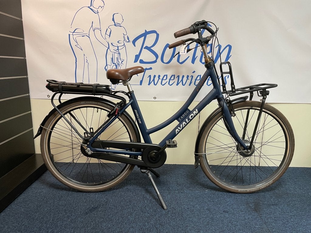 AVALON E-Cargo 28/50 7v E-Bike Transport Blauw/Zwart, Fietsen en Brommers, Fietsen | Dames | Damesfietsen, Versnellingen, Niet ingevuld