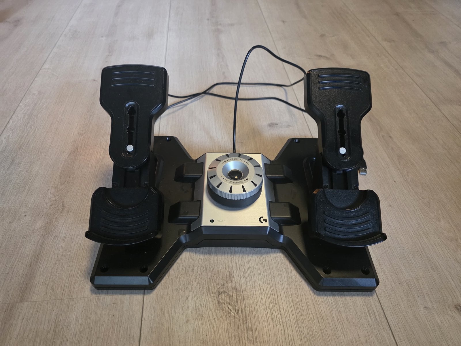 Logitech G Saitek Pro Flight Rudder Pedalen PC, Ophalen of Verzenden, Zo goed als nieuw