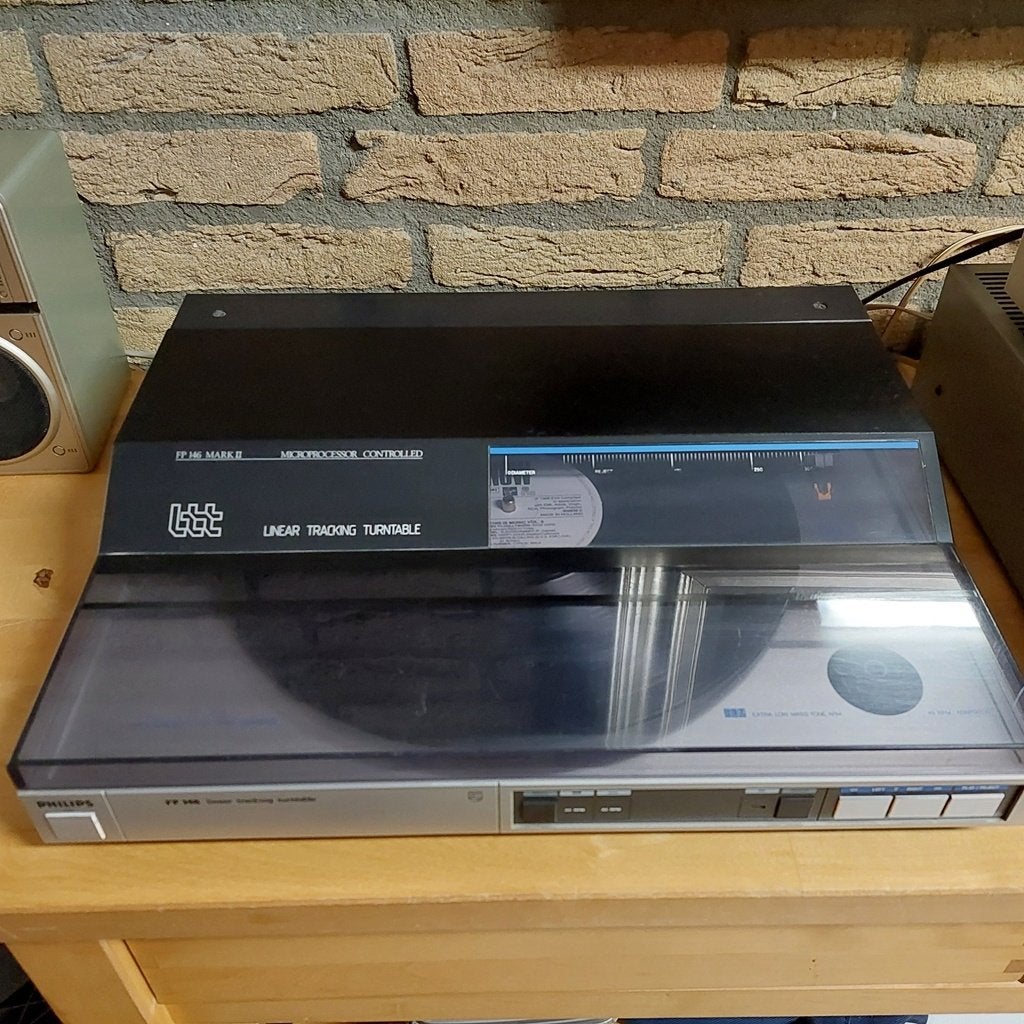 Philips tangentiale platenspelers, Ophalen, Philips, Gebruikt, Automatisch